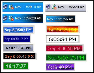 a utc clock beside regular clock on taskbar of win xp